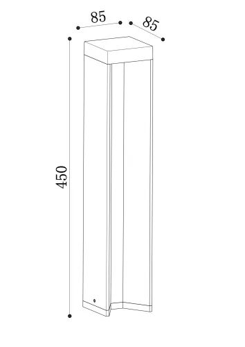 Ландшафтный светильник Outdoor O596FL-L9B4K  фото 11